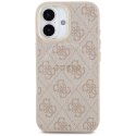 Etui Guess 4G PU Classic Logo MagSafe na iPhone 17 - różowe Guess