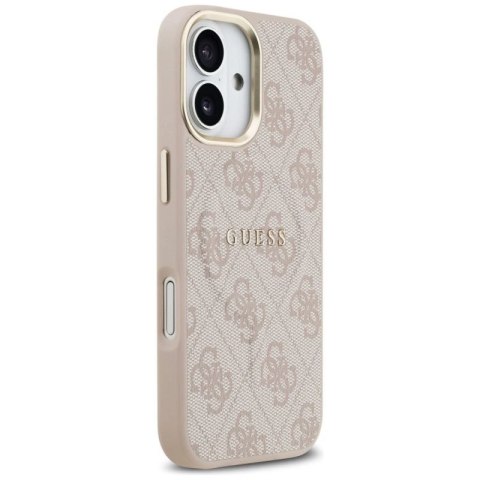 Etui Guess 4G PU Classic Logo MagSafe na iPhone 17 - różowe Guess
