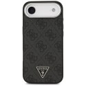 Etui Guess 4G Triangle Logo MagSafe na iPhone 17 Air - czarne