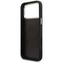 Etui Guess 4G Triangle Logo MagSafe na iPhone 17 Pro Max - czarne Guess