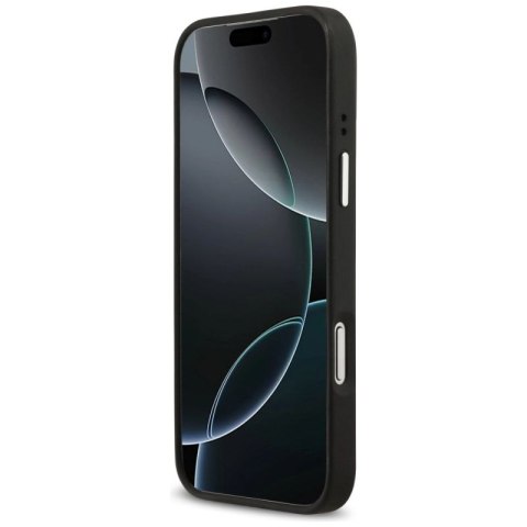 Etui Guess Grained Big 4G Classic Logo na iPhone 17 Pro Max - czarne Guess