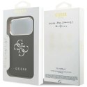 Etui Guess Grained Big 4G Classic Logo na iPhone 17 Pro - czarne Guess