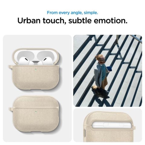 Etui Spigen Urban Fit na AirPods Pro 3 - beżowe Spigen
