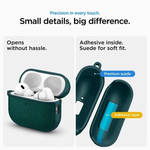 Etui Spigen Urban Fit na AirPods Pro 3 - zielone Spigen