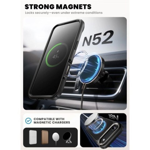 Etui Supcase IBLSN Ares Flip Mag MagSafe na iPhone 17 Air - czarne Supcase