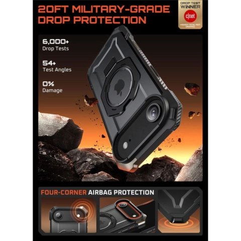 Etui Supcase UB Grip Mag MagSafe na iPhone 17 Air - czarne Supcase