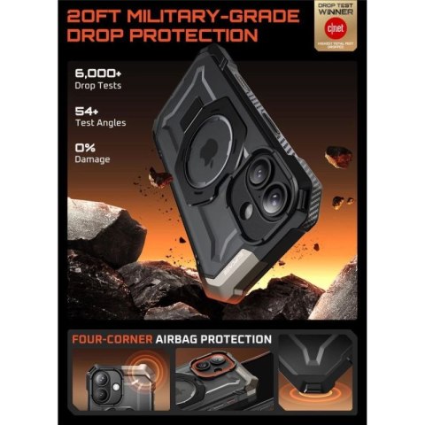 Etui Supcase UB Grip Mag MagSafe na iPhone 17 - czarne Supcase