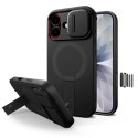 Etui Tech-Protect Kevlar Aura MagSafe na iPhone 17 - czarne Tech-Protect