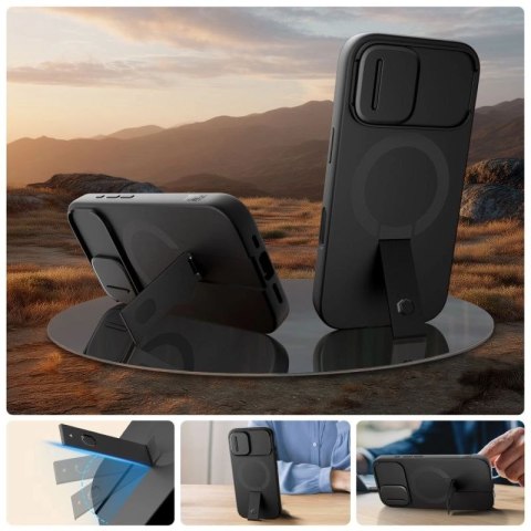 Etui Tech-Protect Kevlar Aura MagSafe na iPhone 17 - czarne Tech-Protect