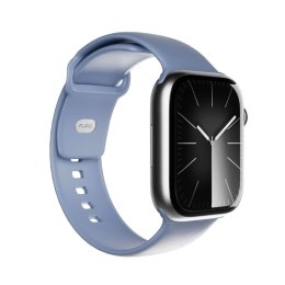 Pasek Puro Icon na Apple Watch 38/40/41/42mm - niebieski Puro