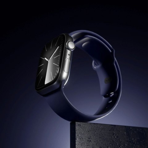 Pasek Puro Icon na Apple Watch 44/45/46/49mm - granatowy Puro