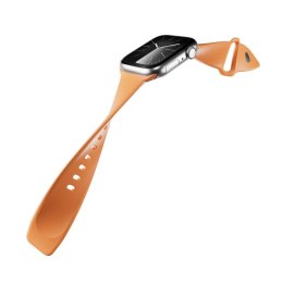 Pasek Puro Icon na Apple Watch 44/45/46/49mm - pomarańczowy Puro