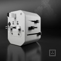 Adapter podróżny SBS TEADAPTUSBTCUNI USB-C USB-A uniwersalny - biały SBS