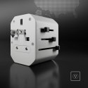 Adapter podróżny SBS TEADAPTUSBTCUNI USB-C USB-A uniwersalny - biały SBS