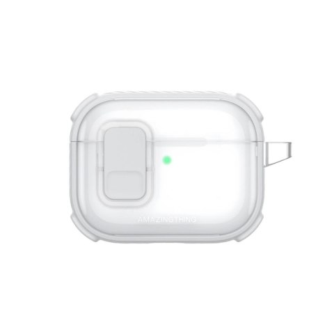Etui AMAZINGTHING Titan Pro Mag Case Clear do AirPods Pro 3 - białe AmazingThing
