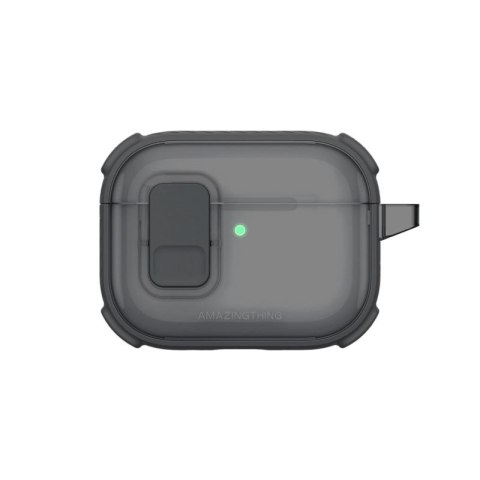 Etui AMAZINGTHING Titan Pro Mag Case Clear do AirPods Pro 3 - czarne AmazingThing