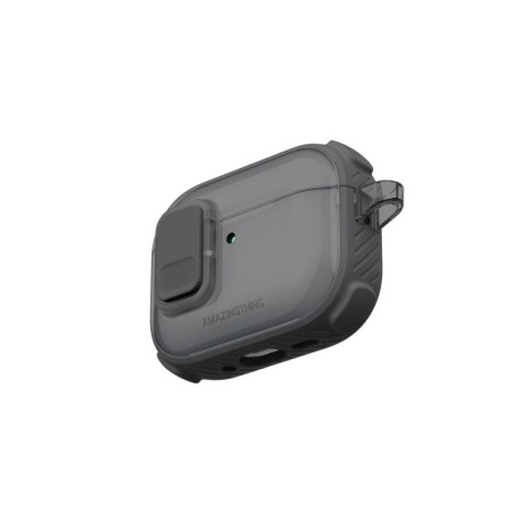 Etui AMAZINGTHING Titan Pro Mag Case Clear do AirPods Pro 3 - czarne AmazingThing