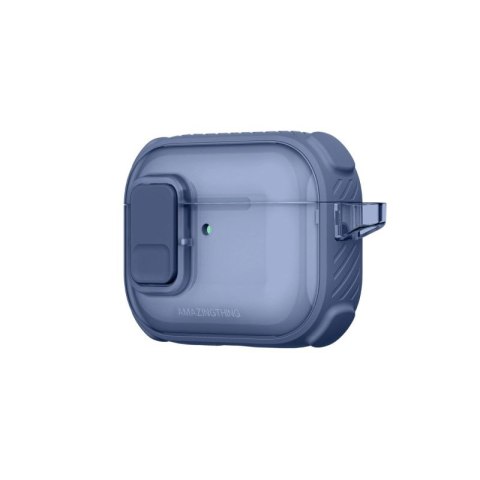 Etui AMAZINGTHING Titan Pro Mag Case Clear do AirPods Pro 3 - niebieskie AmazingThing