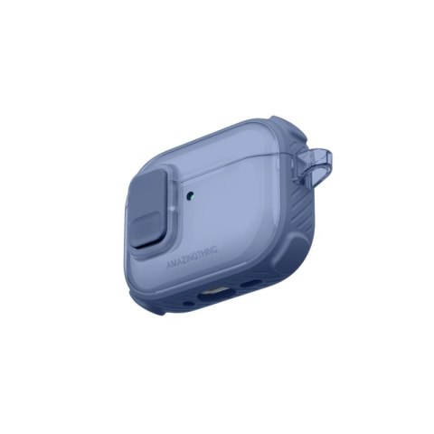 Etui AMAZINGTHING Titan Pro Mag Case Clear do AirPods Pro 3 - niebieskie AmazingThing