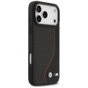 Etui BMW M Carbon Line & Logo MagSafe na iPhone 17 Pro Max - czerwone BMW