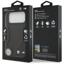Etui BMW M Carbon Line & Logo MagSafe na iPhone 17 Pro Max - czerwone BMW