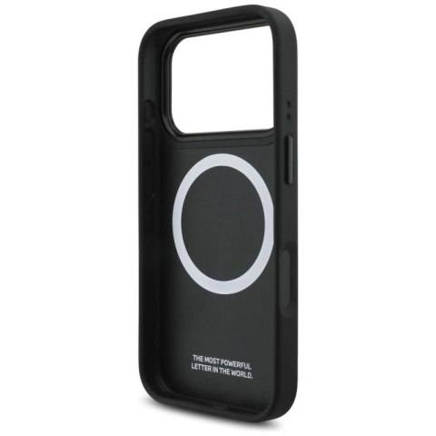 Etui BMW M Carbon Line & Logo MagSafe na iPhone 17 Pro - żółte BMW