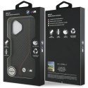 Etui BMW M Carbon Line & Logo MagSafe na iPhone 17 - czerwone BMW