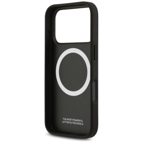 Etui BMW M Kevlar Lines & Logo MagSafe na iPhone 17 Pro - czarne BMW