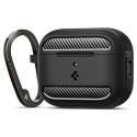 Etui Spigen Rugged Armor na AirPods Pro 3 - czarny mat Spigen