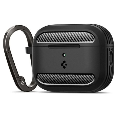 Etui Spigen Rugged Armor na AirPods Pro 3 - czarny mat Spigen