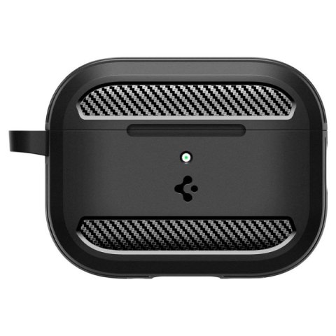 Etui Spigen Rugged Armor na AirPods Pro 3 - czarny mat Spigen