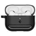 Etui Spigen Rugged Armor na AirPods Pro 3 - czarny mat Spigen