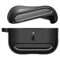 Etui Spigen Rugged Armor na AirPods Pro 3 - czarny mat Spigen