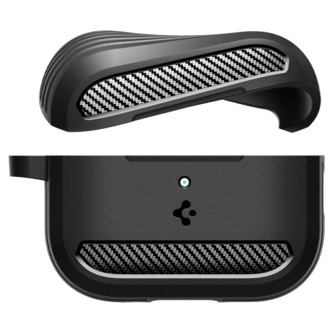 Etui Spigen Rugged Armor na AirPods Pro 3 - czarny mat Spigen