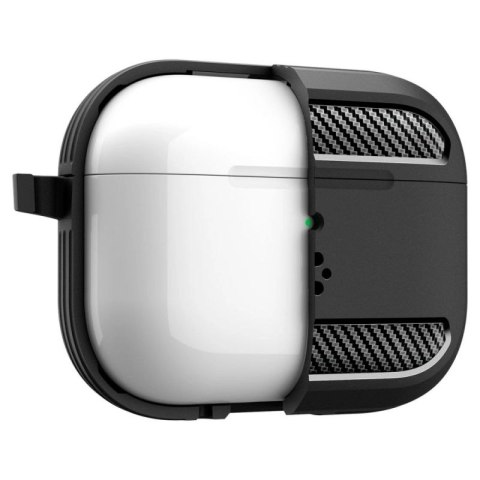 Etui Spigen Rugged Armor na AirPods Pro 3 - czarny mat Spigen