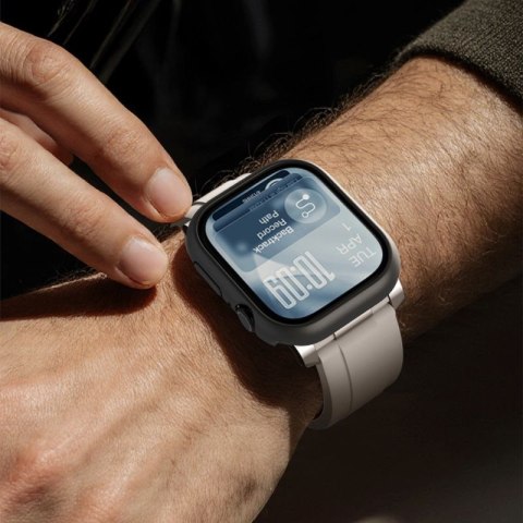 Etui ochronne AMAZINGTHING Minimal na Apple Watch Series 11 42mm - czarne AmazingThing
