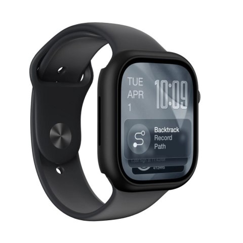 Etui ochronne AMAZINGTHING Minimal na Apple Watch Series 11 46mm - czarne AmazingThing