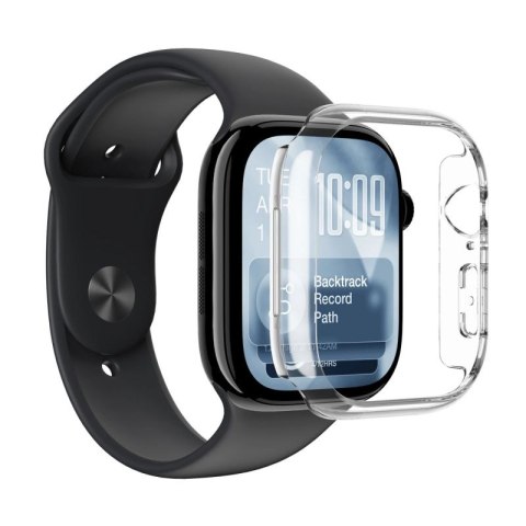 Etui ochronne AMAZINGTHING Minimal na Apple Watch Series 11 46mm - przeroczyste AmazingThing