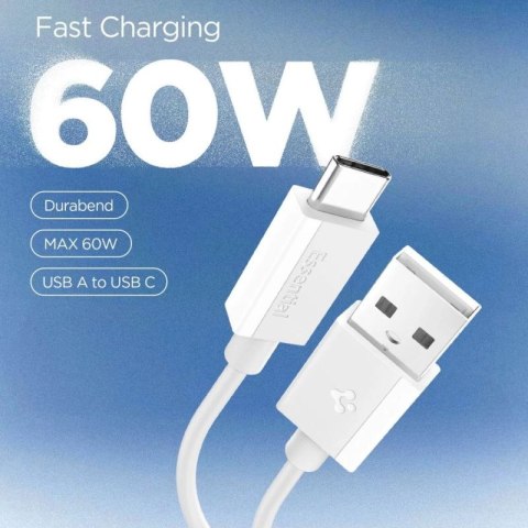 Kabel Spigen EB6010AC USB-A / USB-C 60W 100 cm - biały Spigen