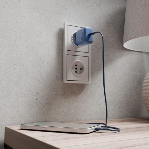 Ładowarka sieciowa Puro Pro Lite 30W USB-C - niebieska Puro