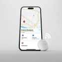 Lokalizator SBS Track My Circle kompatybilny z Apple Find My - biały SBS