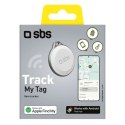Lokalizator SBS Track My Tag uniwersalny tracker - biały SBS