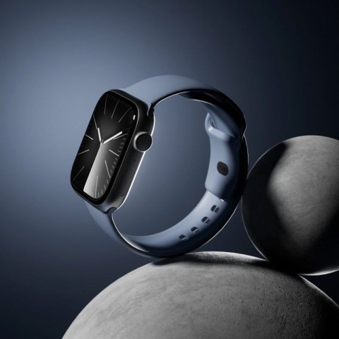 Pasek Puro Icon na Apple Watch 44/45/46/49mm - niebieski Puro