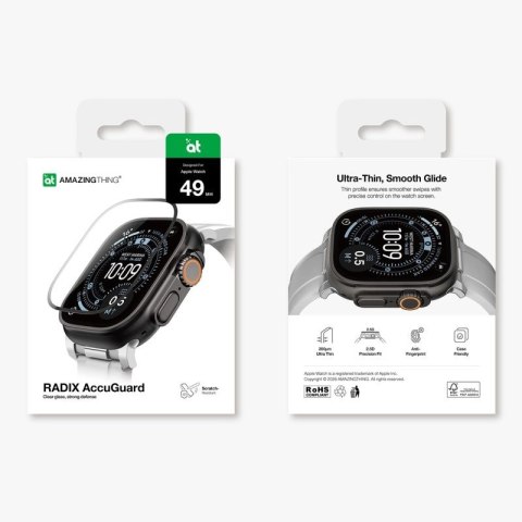 Szkło ochronne AMAZINGTHING Radix na Apple Watch UItra 3 49 mm AmazingThing