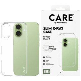 Etui CARE by PanzerGlass Fashionable X-Ray Soft Basic na iPhone 17 - przezroczyste PanzerGlass