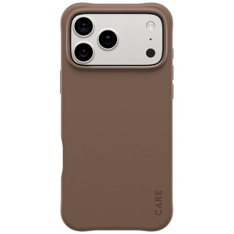 Etui CARE by PanzerGlass Fashionable Samba MagSafe na iPhone 17 Pro Max - brązowe PanzerGlass