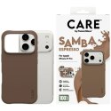 Etui CARE by PanzerGlass Fashionable Samba MagSafe na iPhone 17 Pro - brązowe PanzerGlass
