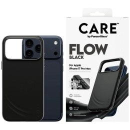 Etui CARE by PanzerGlass Feature FLOW MagSafe na iPhone 17 Pro Max - czarne PanzerGlass