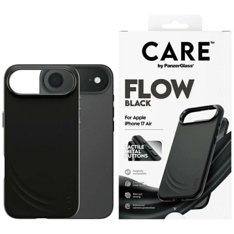 Etui CARE by PanzerGlass Feature FLOW MagSafe na iPhone Air - czarne PanzerGlass
