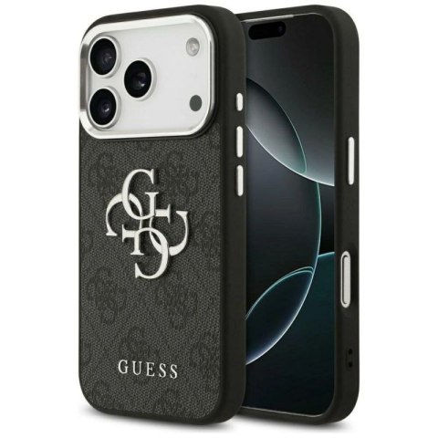 Etui Guess 4G Big 4G Classic Logo na iPhone 17 Pro Max - czarne Guess